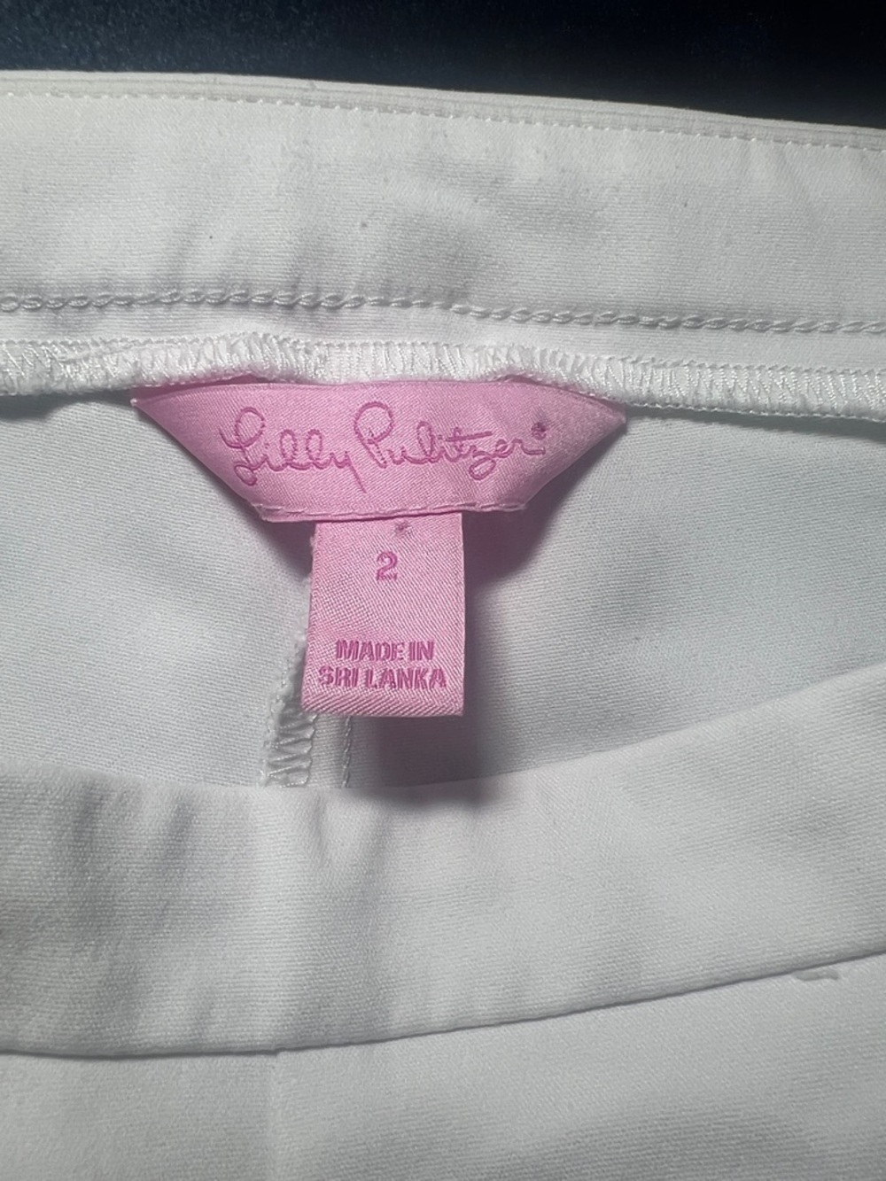 Lilly Pulitzer White Ponte Skinny Pants - Picture 5 of 7